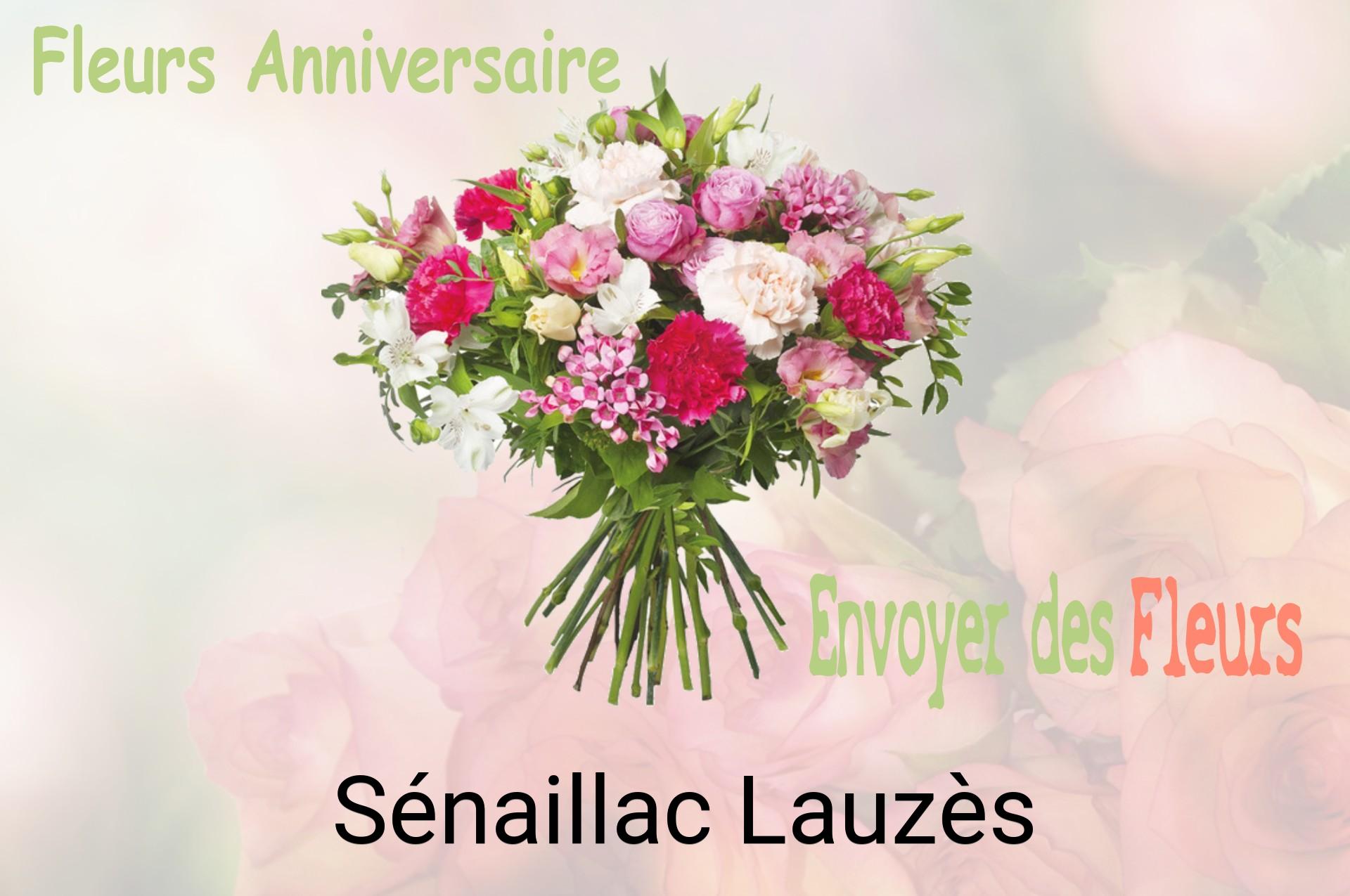 Bouquet de fleurs d’anniversaire livré à Sénaillac-Lauzès