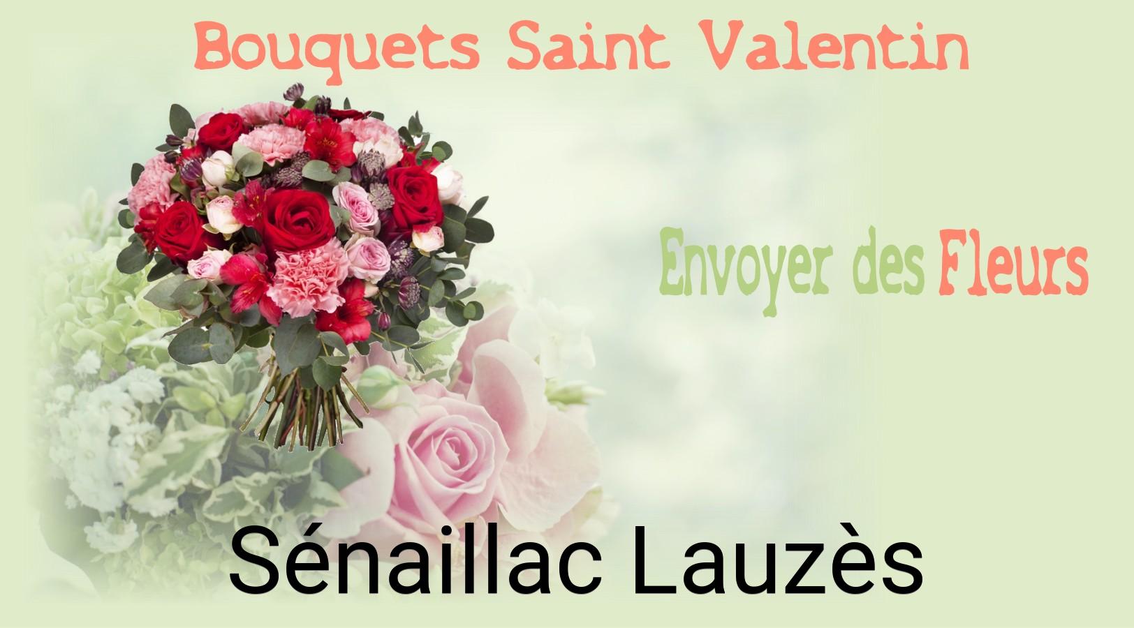 Roses de Saint-Valentin livrées à Sénaillac-Lauzès